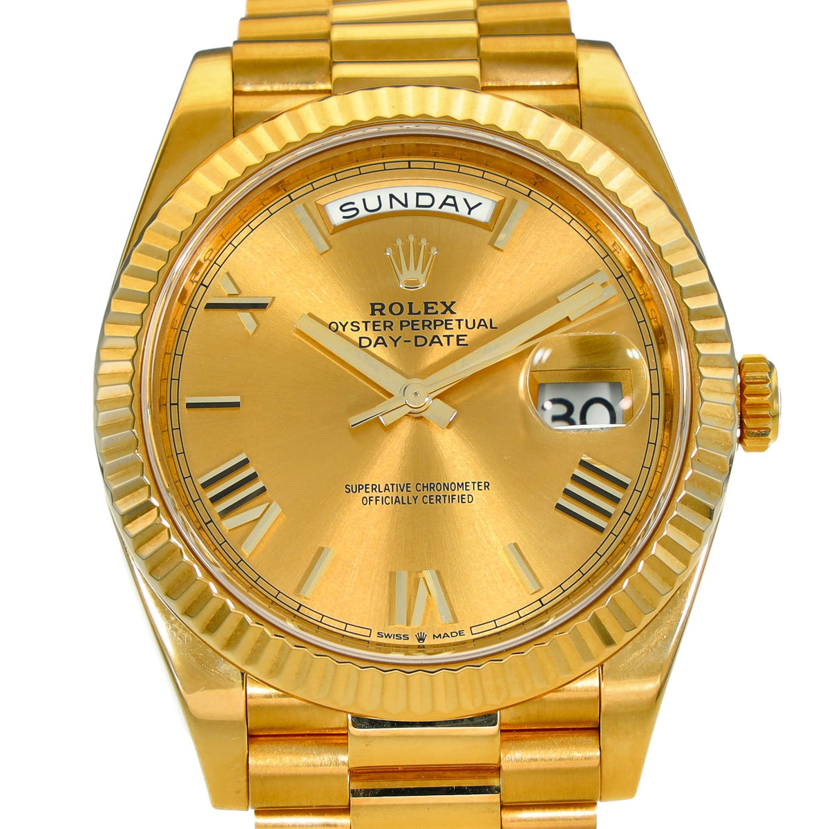 Day-Date 228238 - 18ct Gold - Champagne Dial - 2020