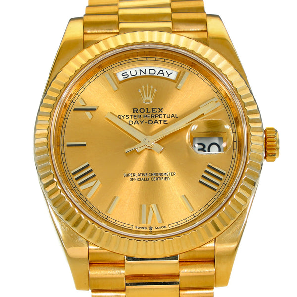 Day-Date 228238 - 18ct Gold - Champagne Dial - 2020