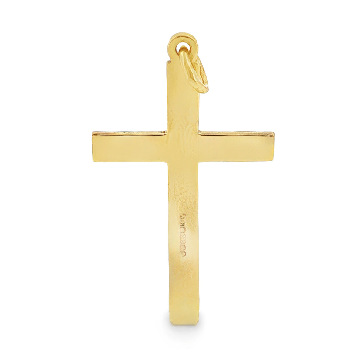 9ct Yellow Gold Cross 1.1