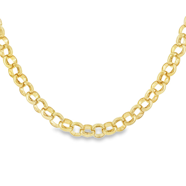 9ct 30"Rnd Belcher Chain (A5606069)
