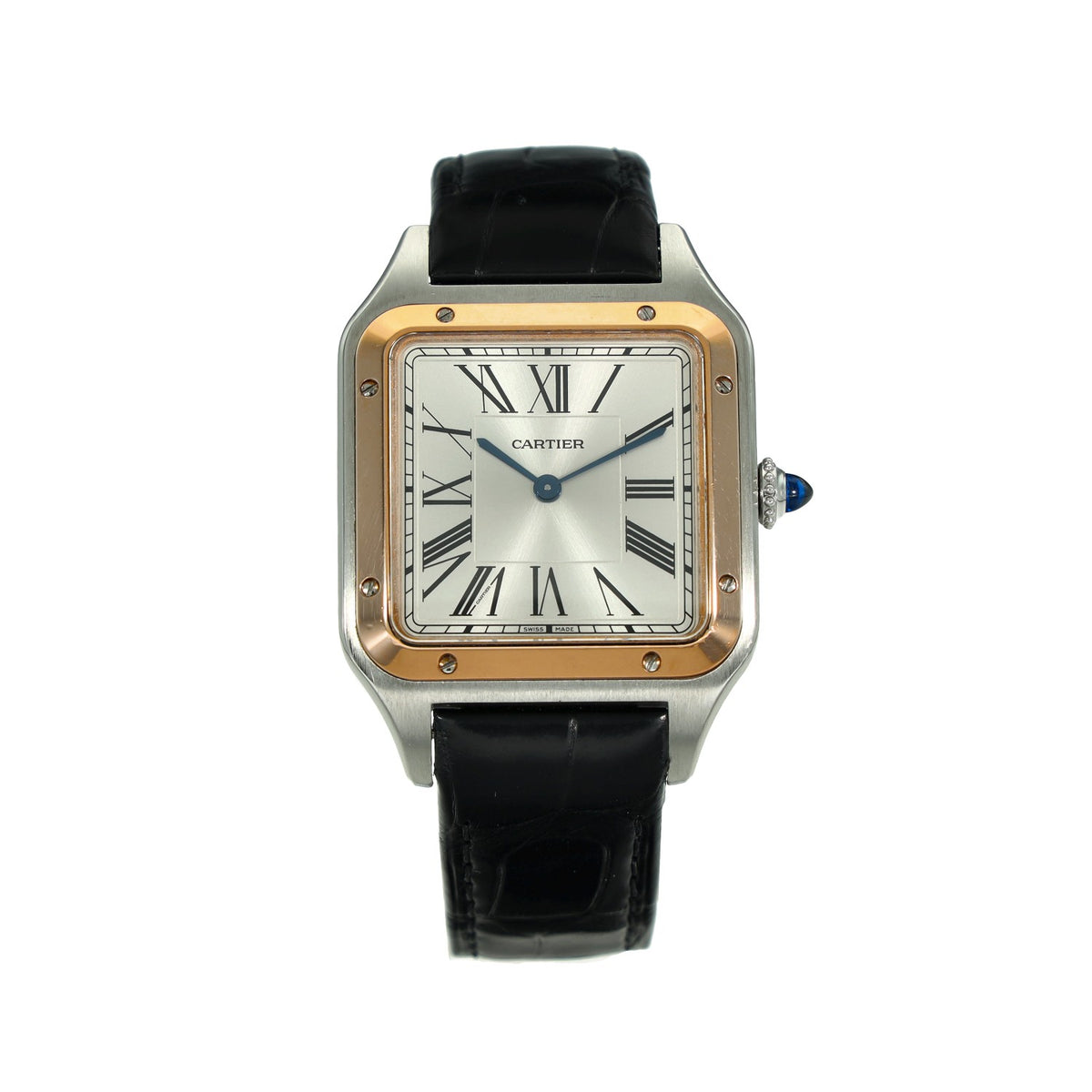 Cartier Santos Dumont CRW2SA0011 - Silver Dial - 2020