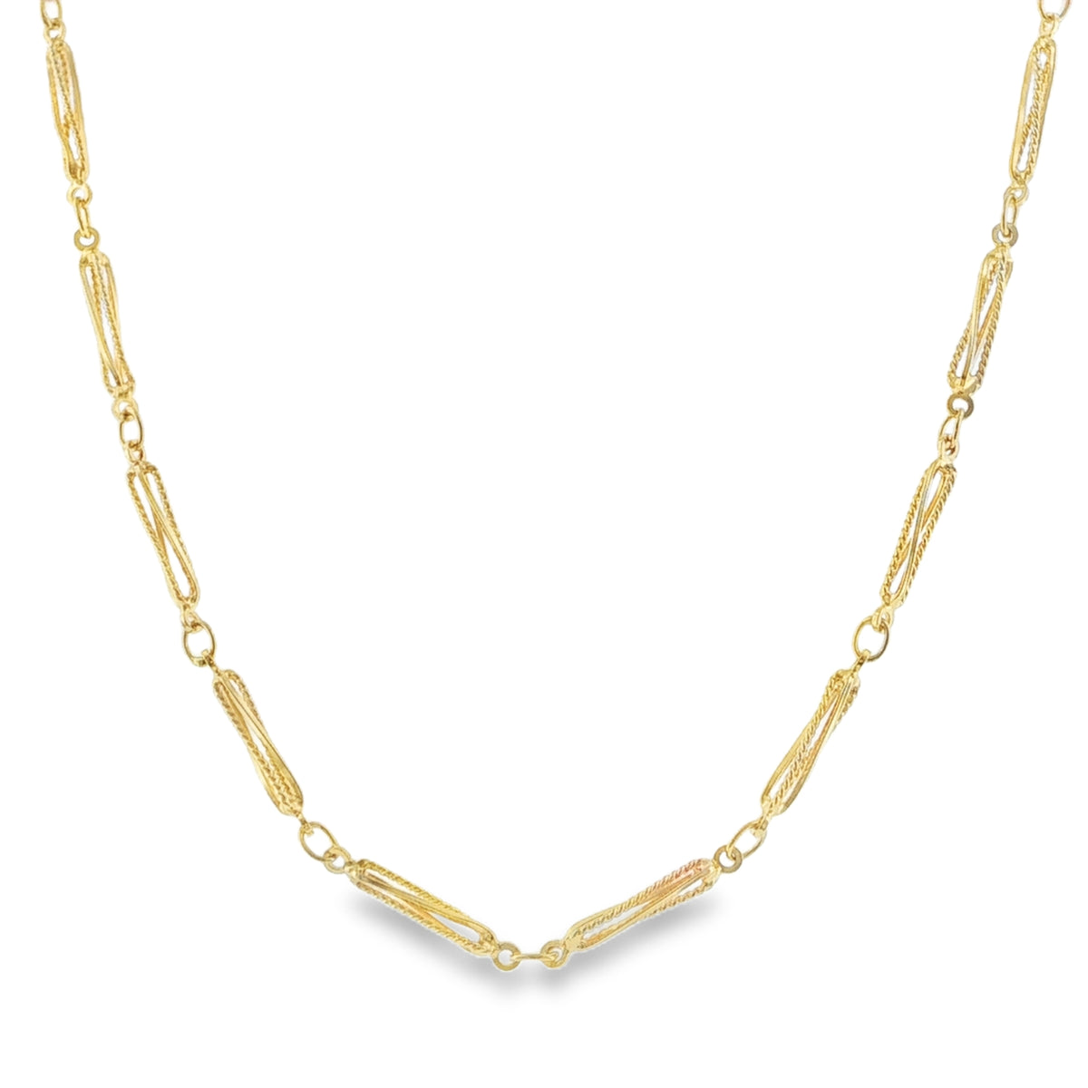 18"Bead Twist Cage N/Let (A5606095)
