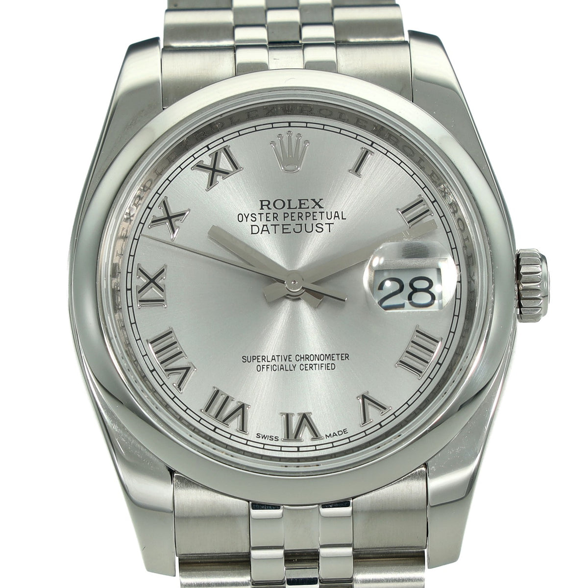 Datejust 116200 - Gents Watch - Silver Dial - 2017