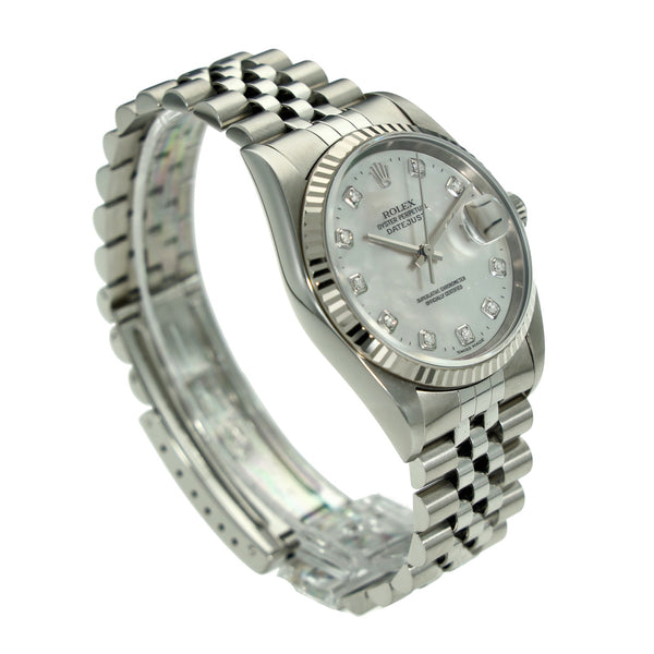 Datejust 16234 - Mother of Pearl Diamond Dial - 2005