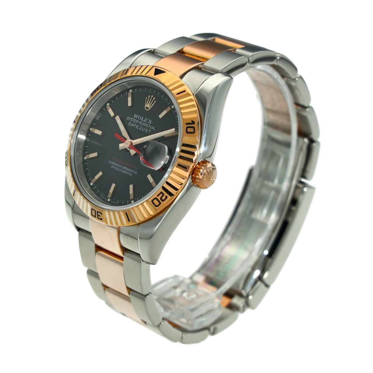 Datejust Turn-O-Graph 116261 - Black Dial - 2006