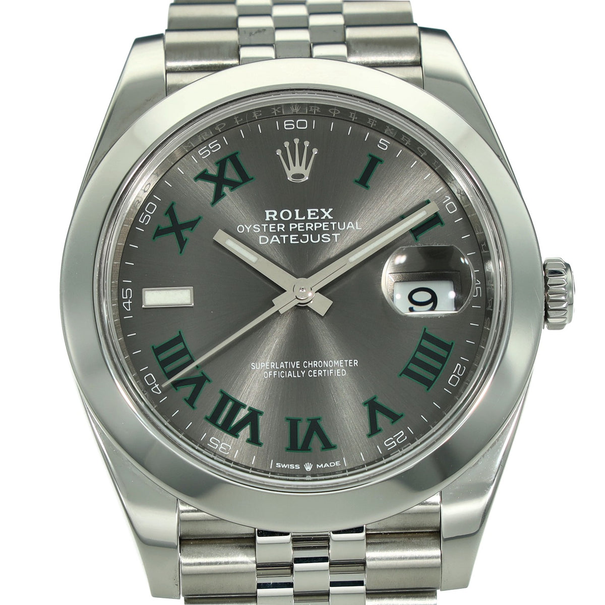Datejust 41 126300 - Wimbledon Dial - 2022