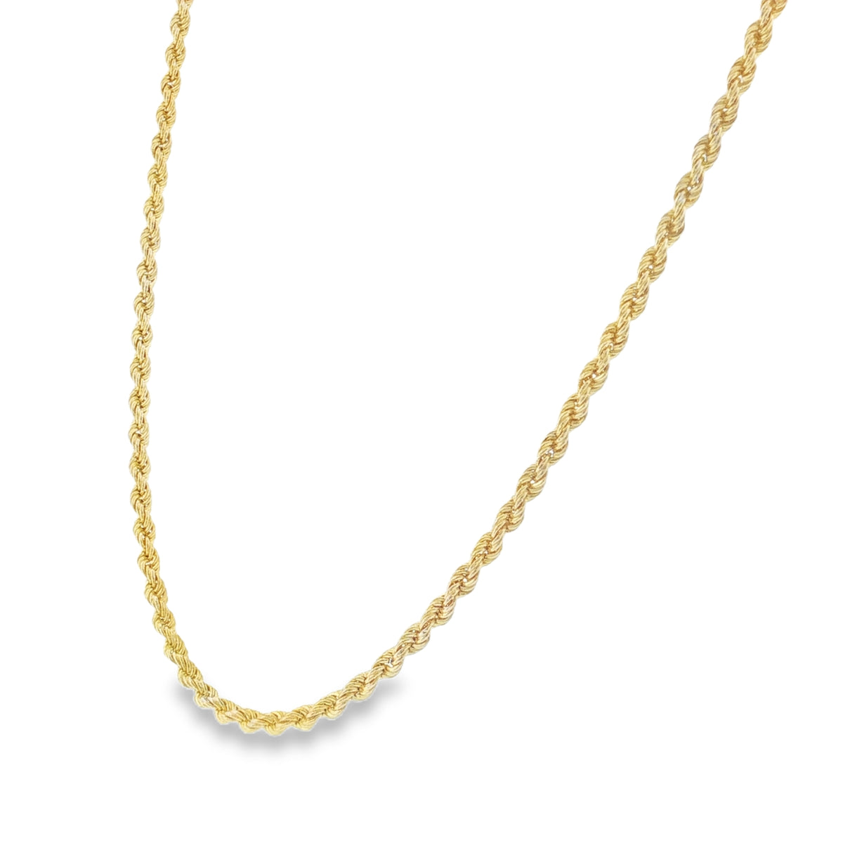 9ct 16"Hllw Rope Chain (A5606065)