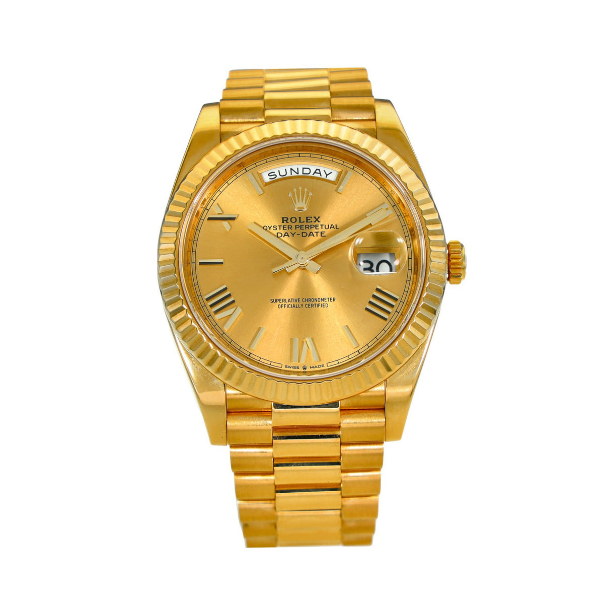 Day-Date 228238 - 18ct Gold - Champagne Dial - 2020
