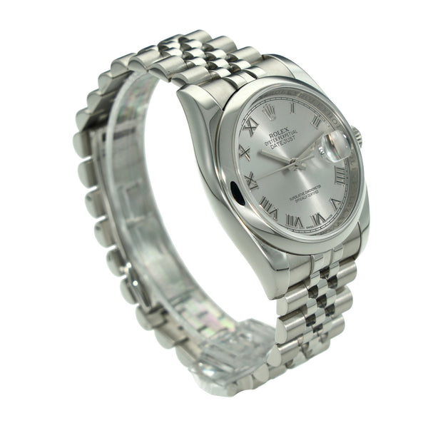 Datejust 116200 - Gents Watch - Silver Dial - 2017