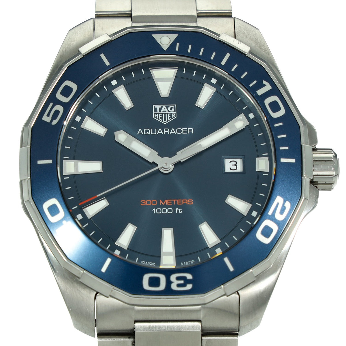 Tag AquaRacer WAY101C - Blue Dial - 2021