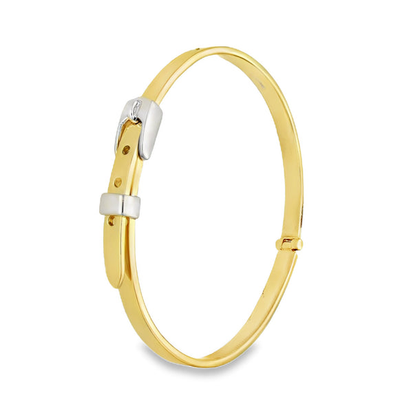 9ct 2c Buckle Bangle (B5558147)