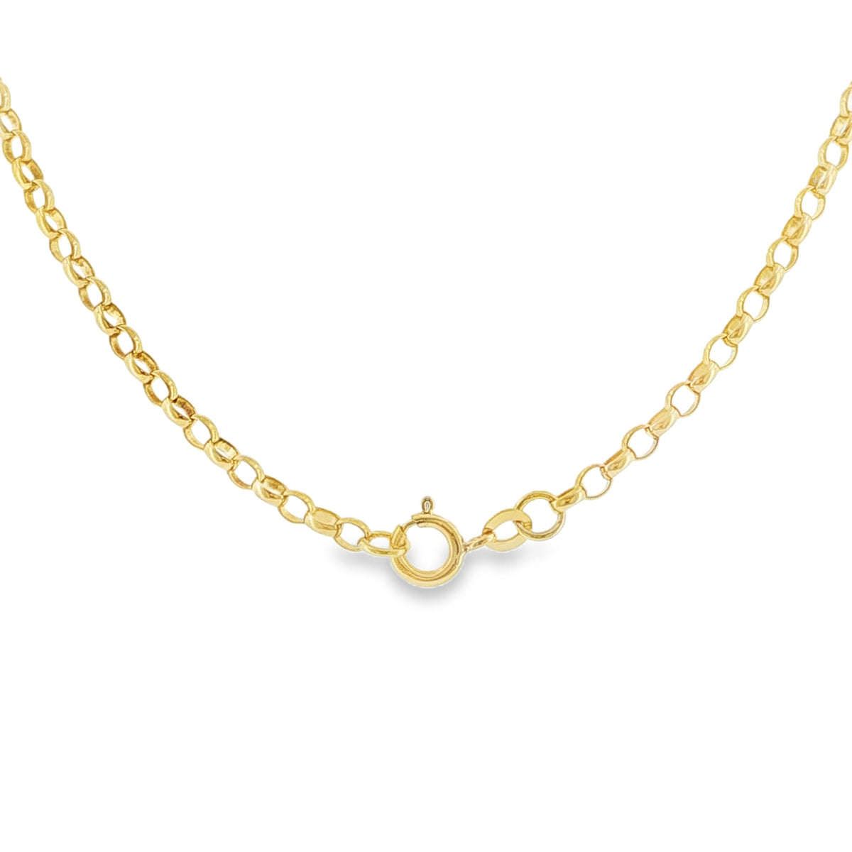 9ct 19"Oval Belcher Chain(A5606042)