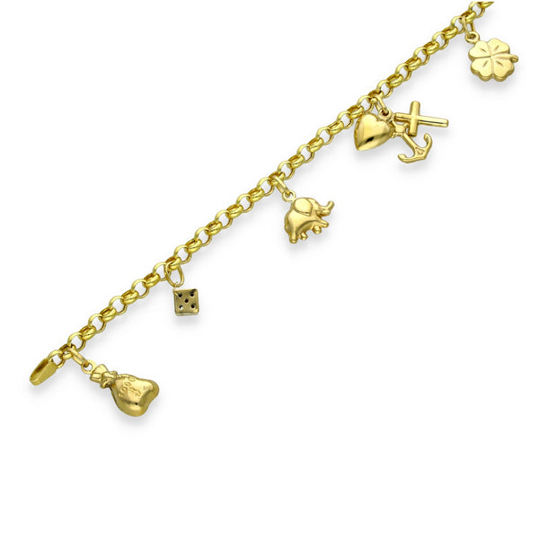 7"Hllw Bel x7 Ass Charms (A5608032)