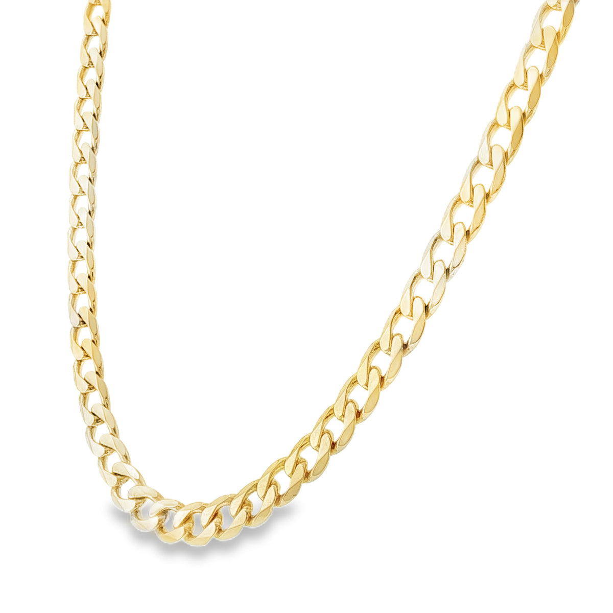 9ct 18"Open D-Ct Curb Cha(B5556192)