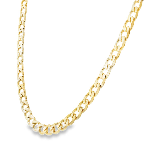 9ct 18"Open D-Ct Curb Cha(B5556192)