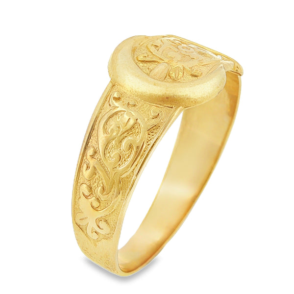 9ct buckle rg 4.3g (A5603052)
