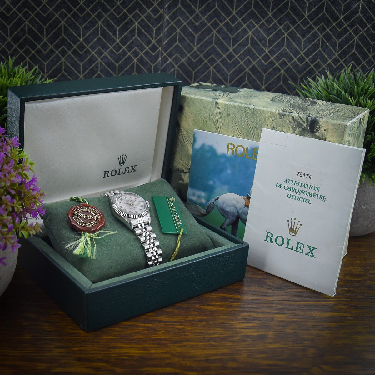 Lady-Datejust 79174 - Mother of Pearl Dial - 2001