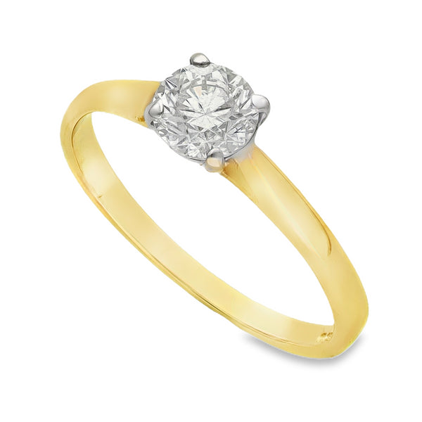 18ct dia sol rg 2.5g (A5618063)