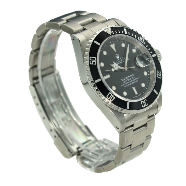 Rolex Submariner 16610 - Black Dial - 2000