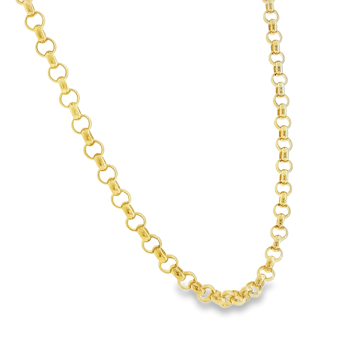9ct 30"Rnd Belcher Chain (A5606069)