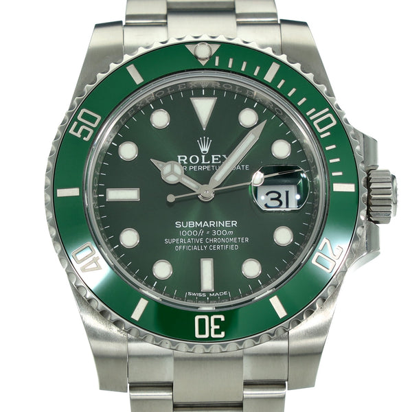 Submariner 116610LV - Green Dial - 2020