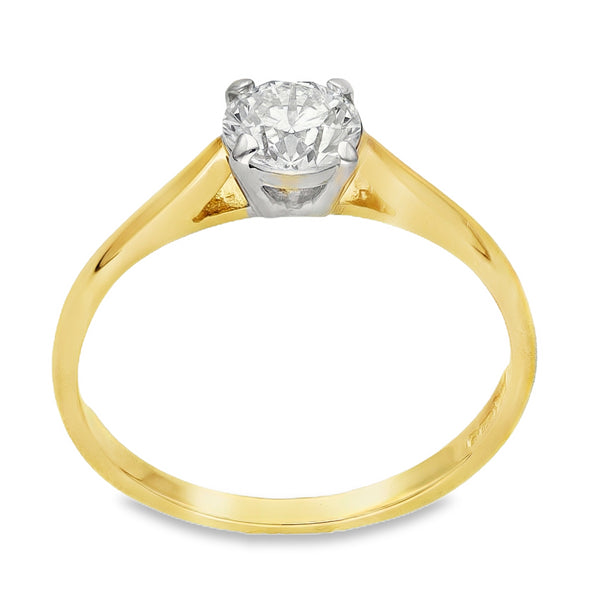 18ct dia sol rg 2.5g (A5618063)