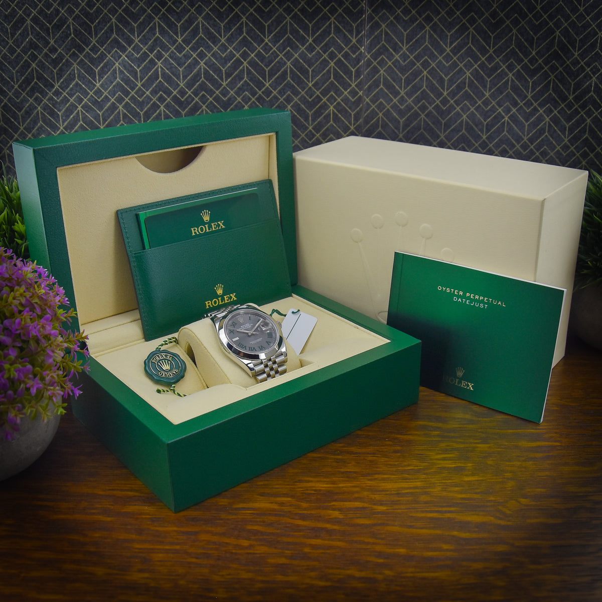 Datejust 41 126300 - Wimbledon Dial - 2022