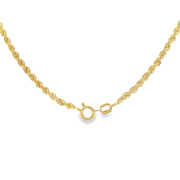 9ct 18"Rope Chain (A5606066)