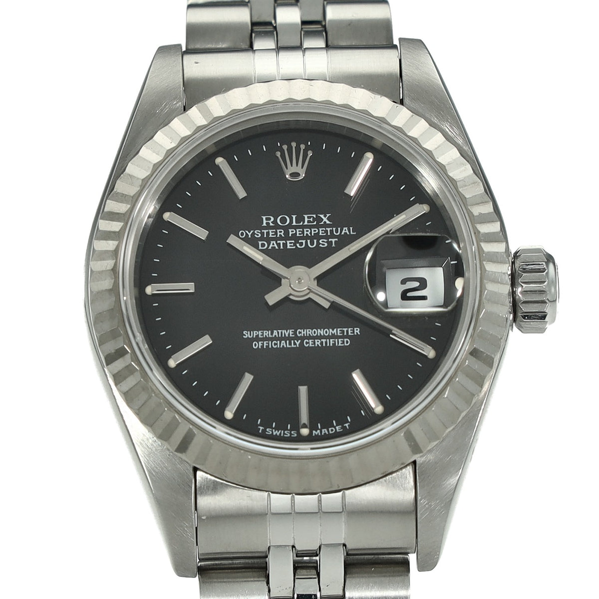 Lady-Datejust 69174 - Black Dial - 1997
