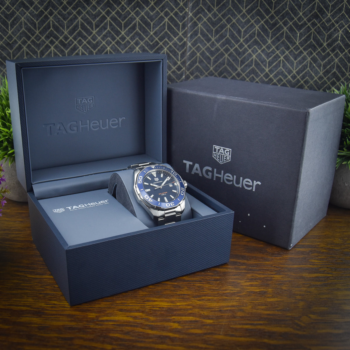 Tag AquaRacer WAY101C - Blue Dial - 2021