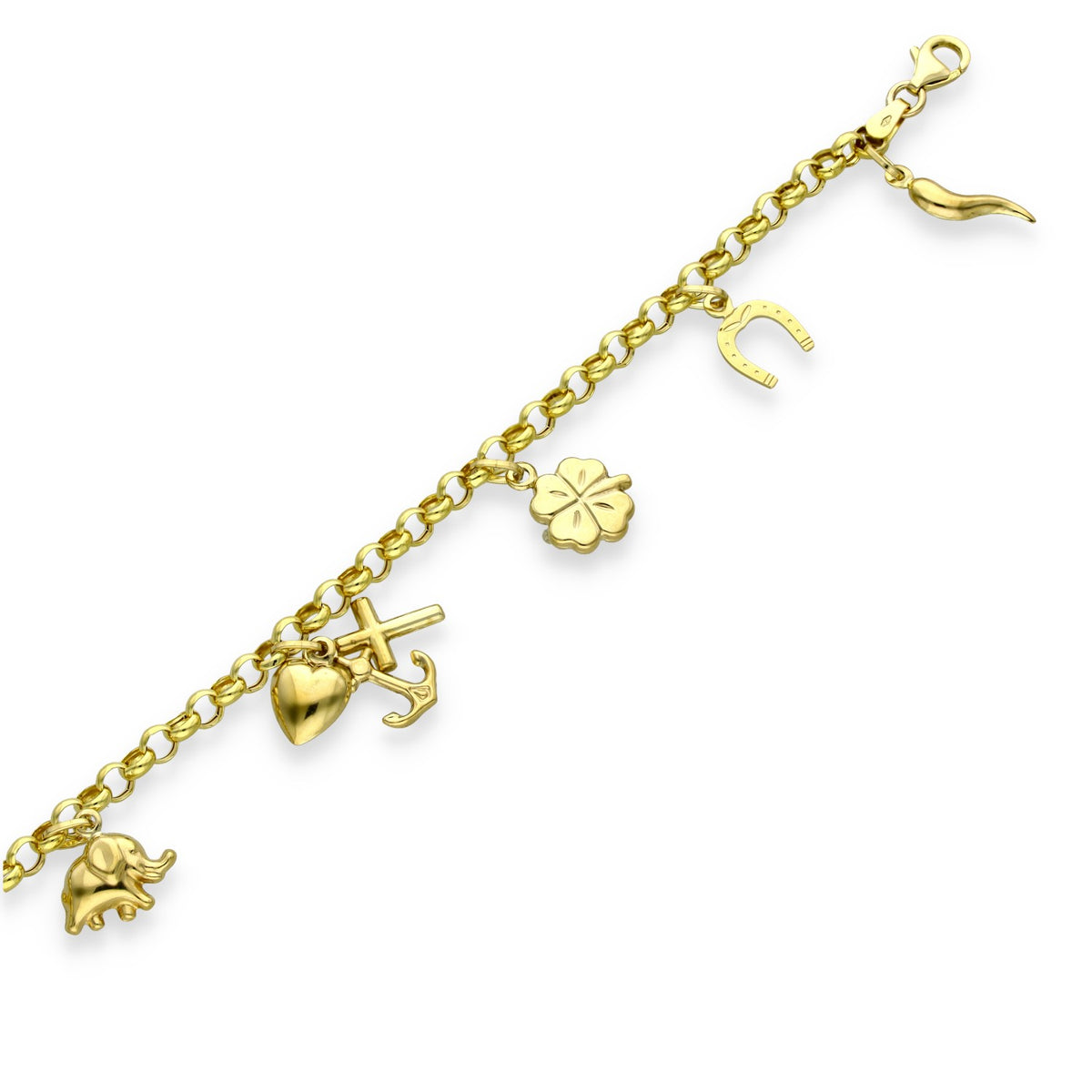 7"Hllw Bel x7 Ass Charms (A5608032)