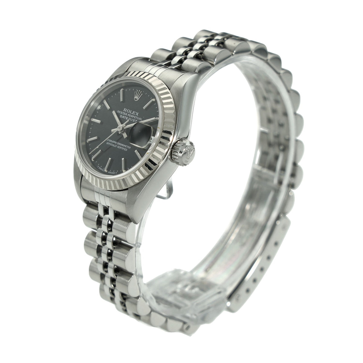 Lady-Datejust 69174 - Black Dial - 1997