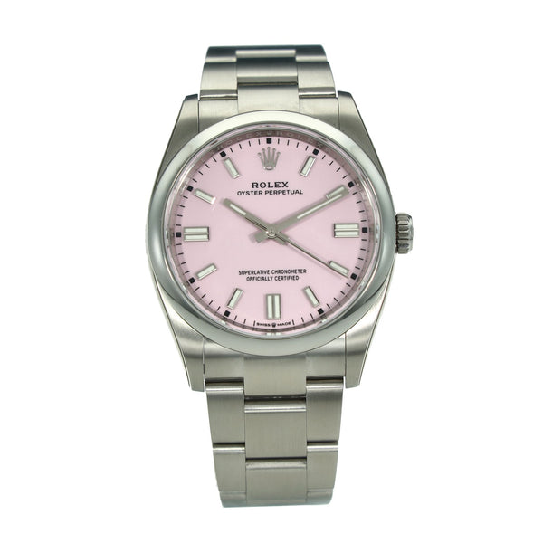 Oyster Perpetual 126000 - Pink Dial - 2022