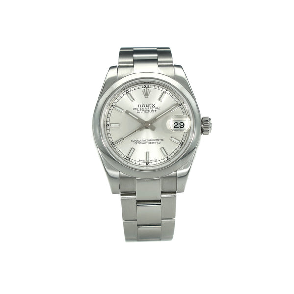 Datejust 31 178240 - Silver Baton Dial - 2015