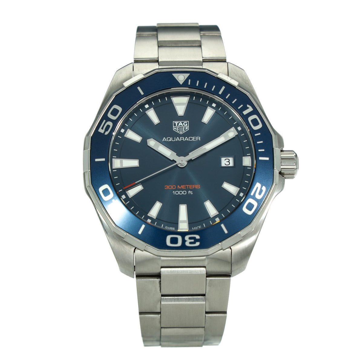 Tag AquaRacer WAY101C - Blue Dial - 2021