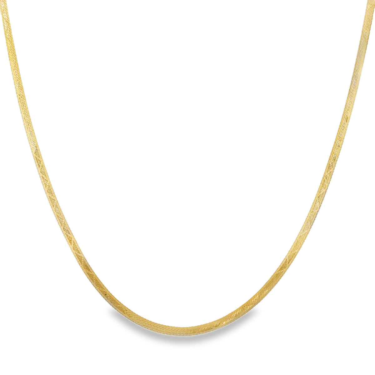 18"Pat Herringbone Neklet(A5606107)