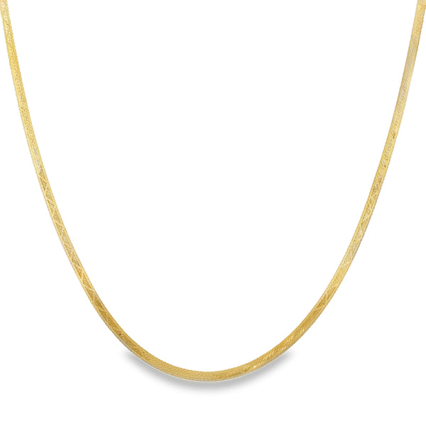 18"Pat Herringbone Neklet(A5606107)