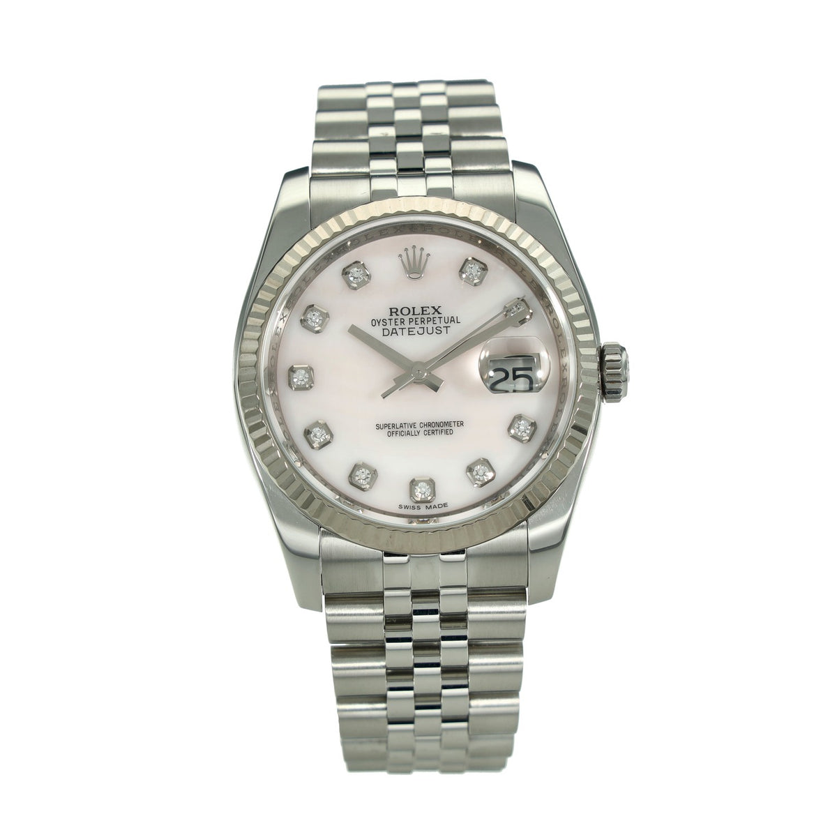 Rolex Datejust 116234 Mother of pearl Diamond Dot
