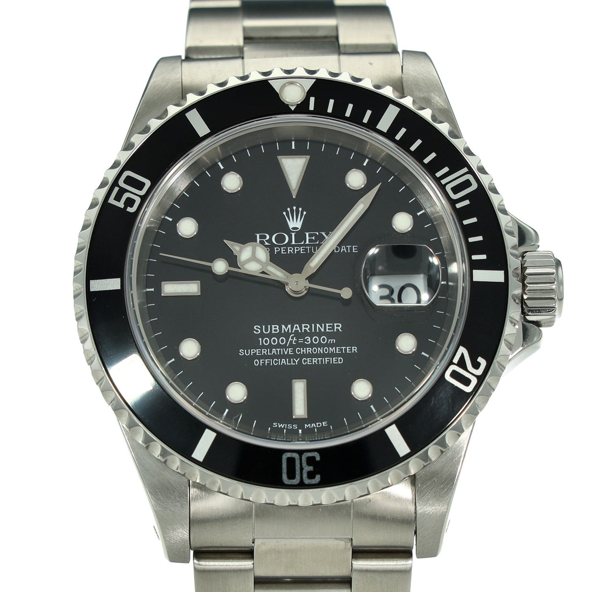 Rolex Submariner 16610 - Black Dial - 2000