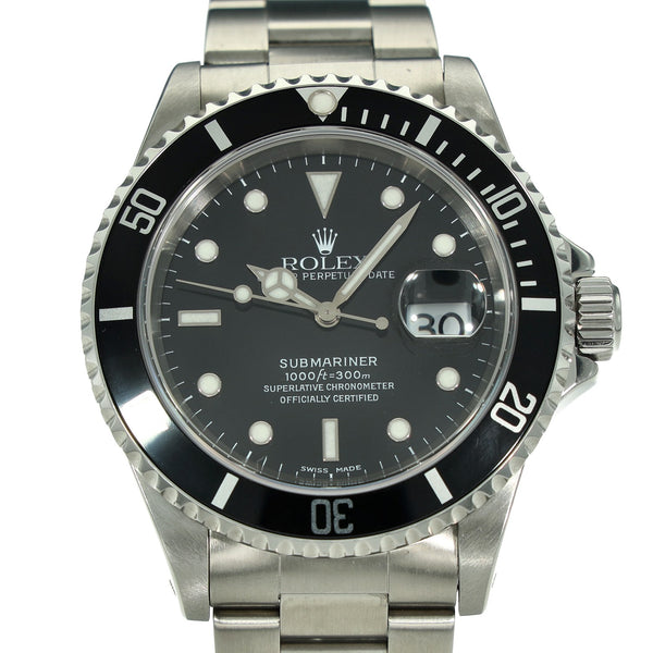Rolex Submariner 16610 - Black Dial - 2000