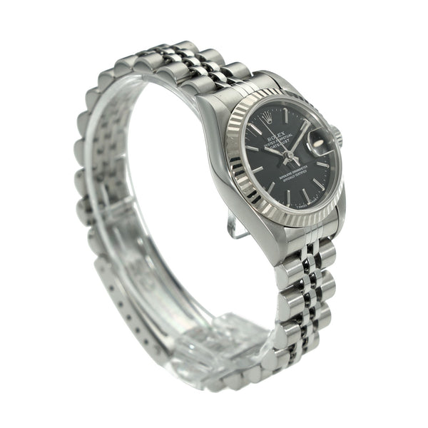 Lady-Datejust 69174 - Black Dial - 1997