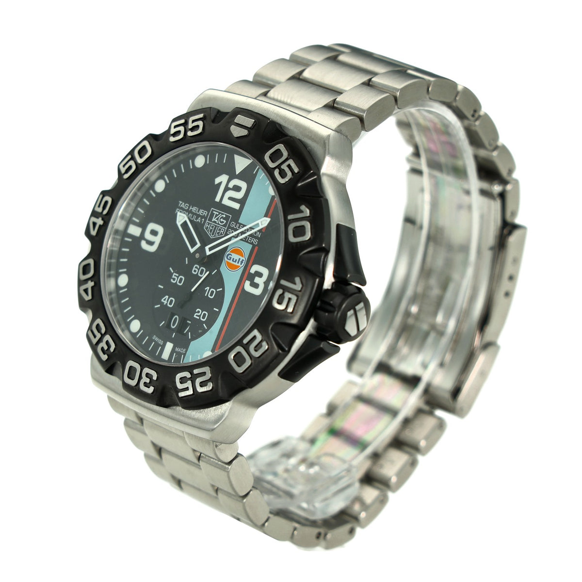 Formula 1 Gulf WAH1013 – Black Dial – 2012