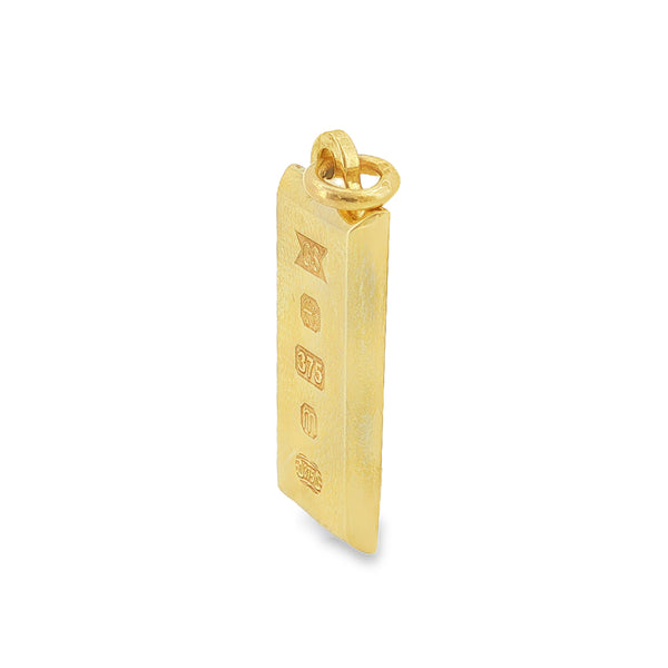 9ct Yellow Gold Ingot 3.1g