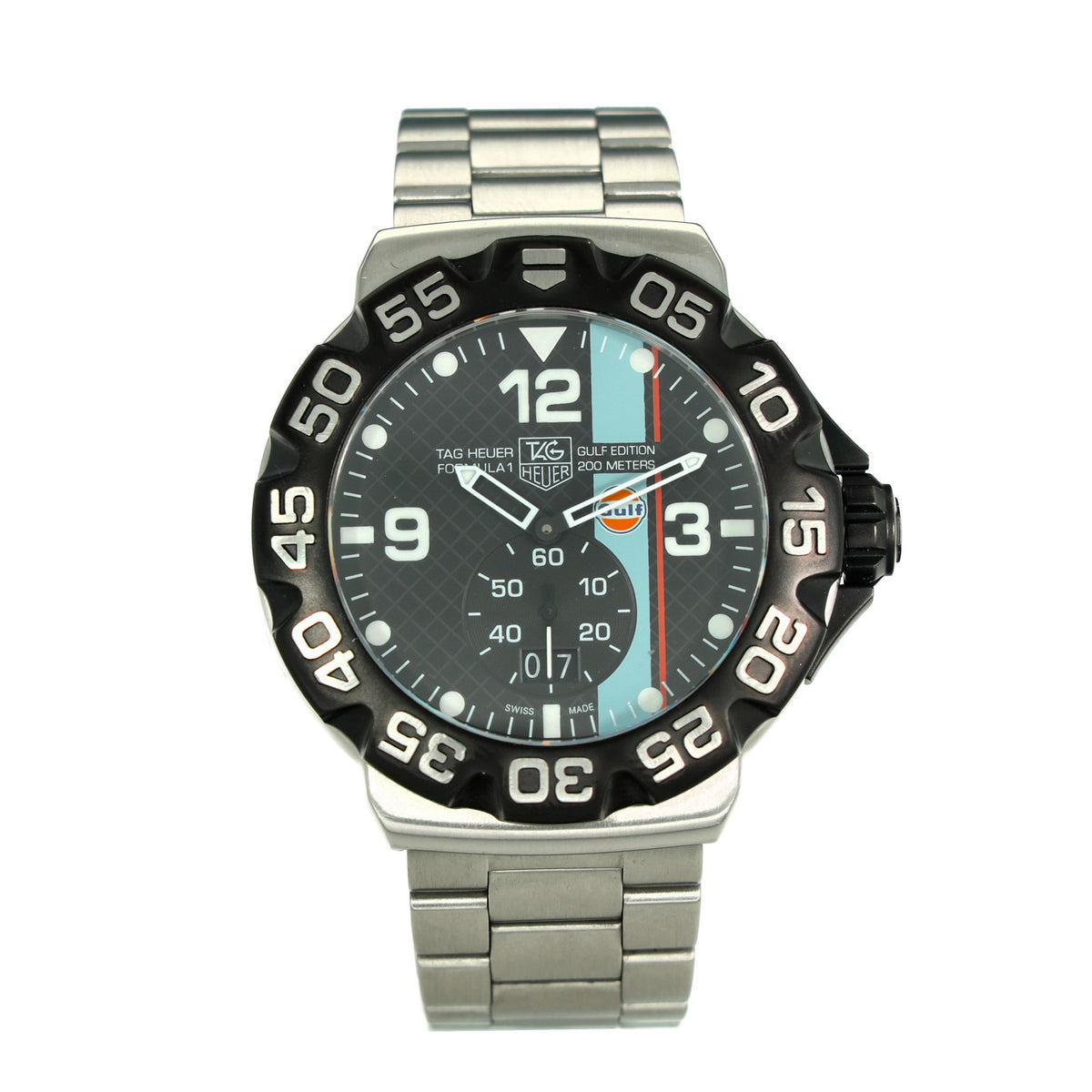 Formula 1 Gulf WAH1013 – Black Dial – 2012