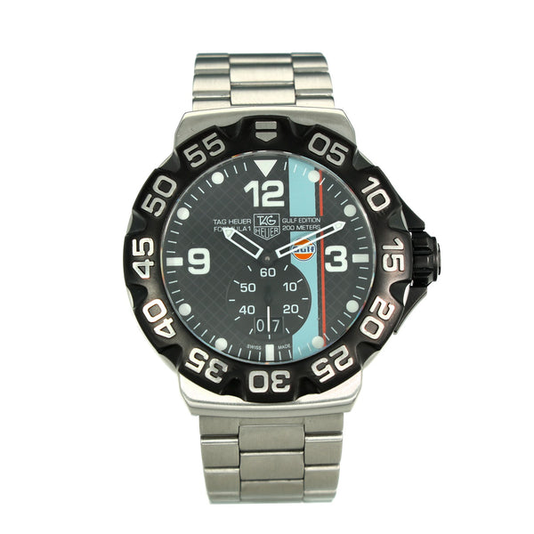 Formula 1 Gulf WAH1013 – Black Dial – 2012