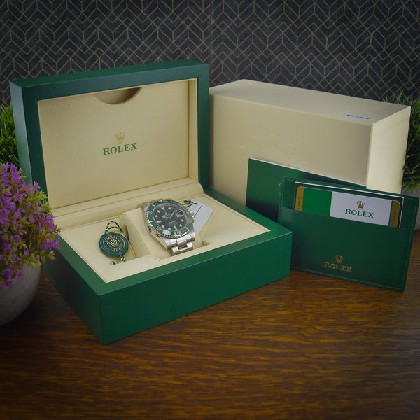 Submariner 116610LV - Green Dial - 2020
