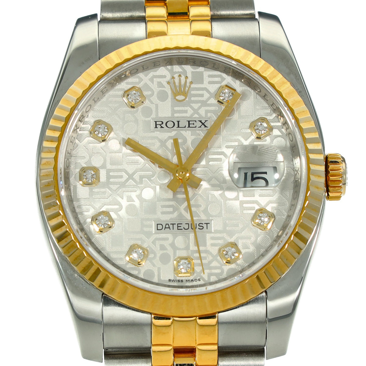 Datejust 36 116233 - Gents Watch - Jubilee Diamond Dial - 2011