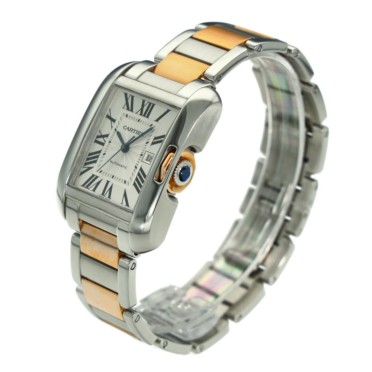 Cartier Tank Anglaise W5310037 - Silver Dial - 2015