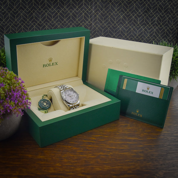 Rolex Datejust 116234 Mother of pearl Diamond Dot