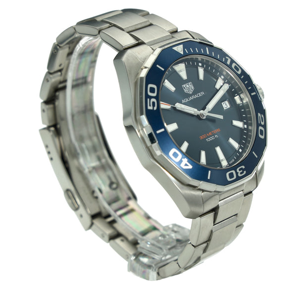 Tag AquaRacer WAY101C - Blue Dial - 2021